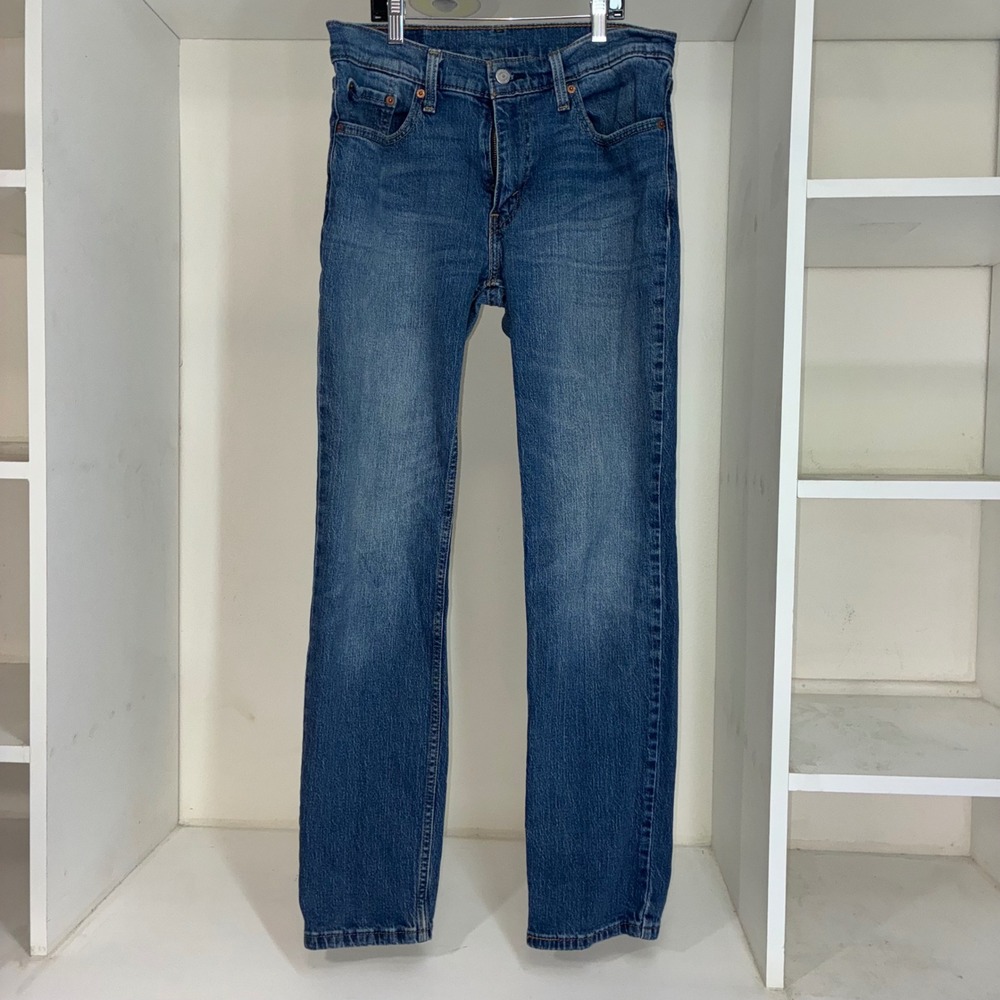 Levi Strauss & Co 511 Mens Jeans W32 L32 Slim Fit Blue‎ Denim